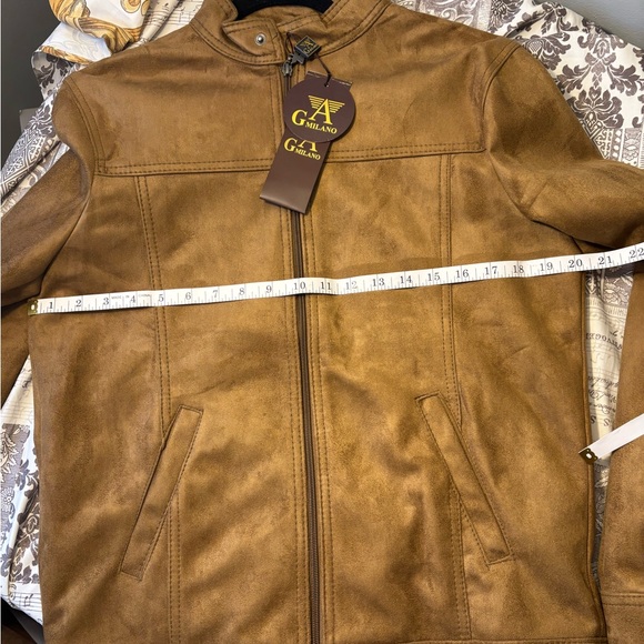$40 🌲 This Weekend Only Men’s Milano Faux Suede Jacket new with tag - Picture 5 of 6
